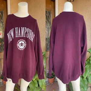 Hollister “New Hampshire” Crewneck Sweatshirt LARGE